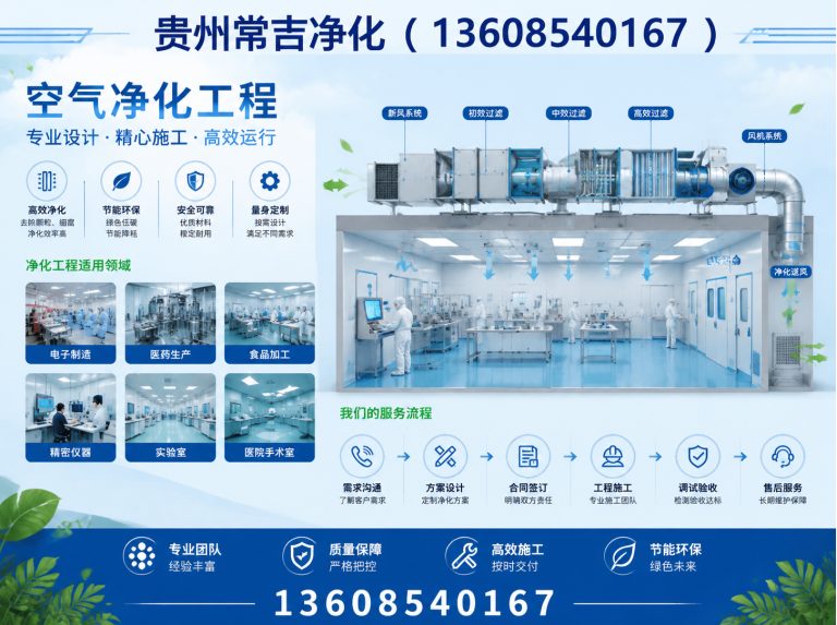 贵州净化配套设备展示图
